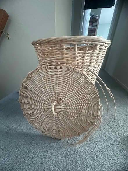 Photo of free Rattan laundry basket (North Pacifica) #1