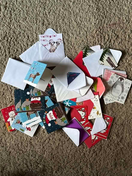 Photo of free Assorted unused Christmas cards (Sanderstead) #1