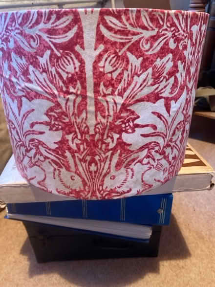 Photo of free William Morris print lampshade (Wormleighton CV47) #1