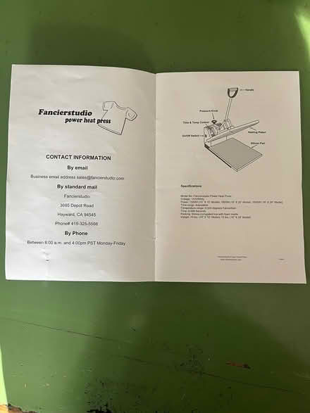 Photo of free T-shirt transfer press (Hillcrest, Little Rock) #4