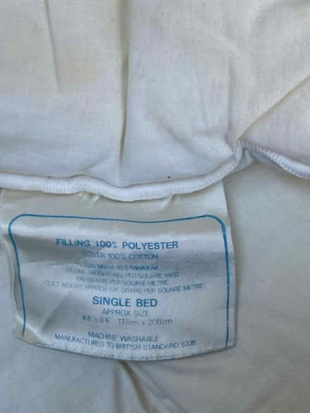 Photo of free Single duvet (for animals?) (Weeke, Winchester SO22) #2
