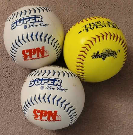 Photo of free Softballs (Harlow CM18) #1
