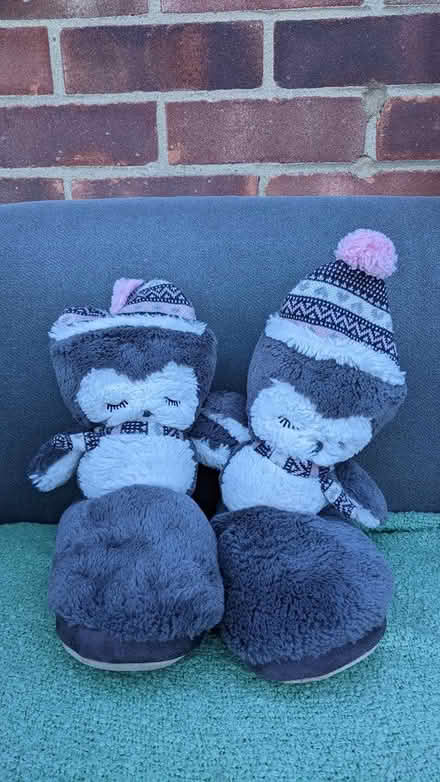 Photo of free Fluffy Penguin Slippers (west side of Horsham) #1