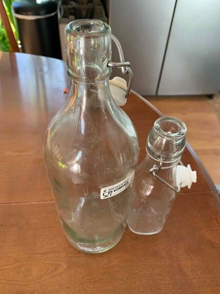 Photo of free Two glass bottles (Buntingford SG9) #1