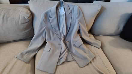Photo of free Light gray women's petite blazer (Midtown/Boulevard Park) #1