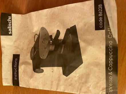 Photo of free Sabichi retro coffee maker (OL5 Mossley) #2