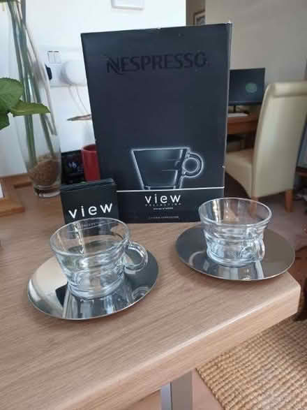 Photo of free Two Nespresso View Collection cappuccino cups (Hangleton BN3) #2