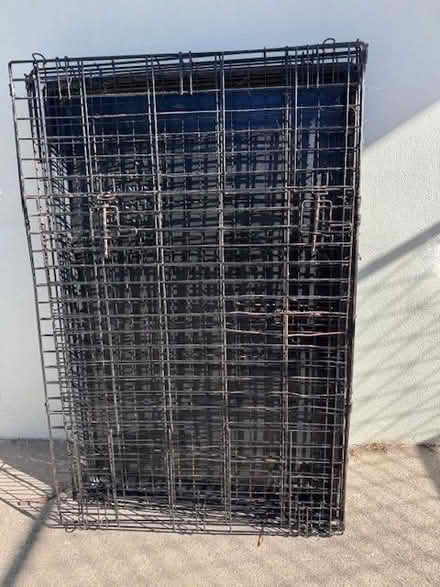 Photo of free large dog crate and dog door (Lompoc, CA) #2