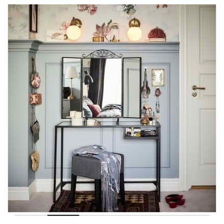 Photo of free IKEA glass desk (marden TN12) #3