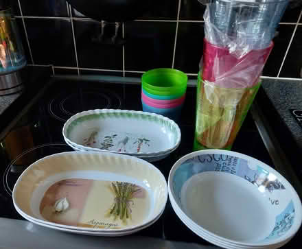 Photo of free Bbq items & curtain pole supports (Waterlooville PO7) #1