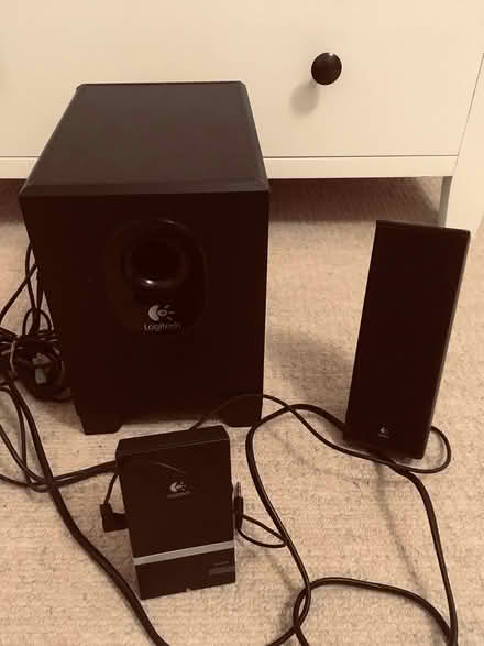Photo of free Logitech speakers and ipod dock (Probus) #1