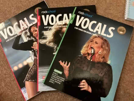 Photo of free Rock School vocals books (Sutton Coldfield, Four Oaks) #1