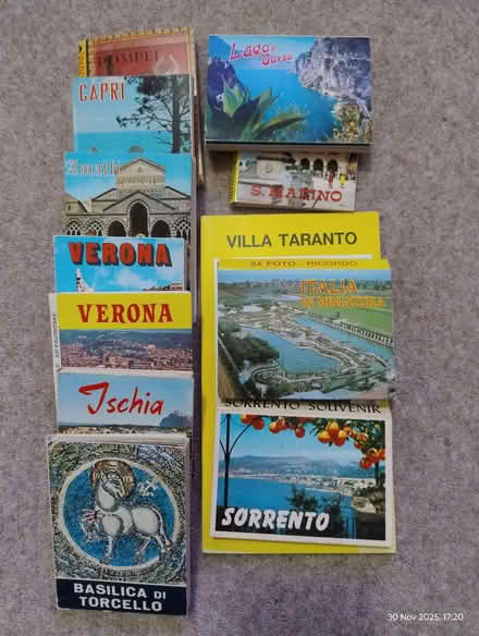 Photo of free Italian Souvenir photo books (Bridlington YO15) #1
