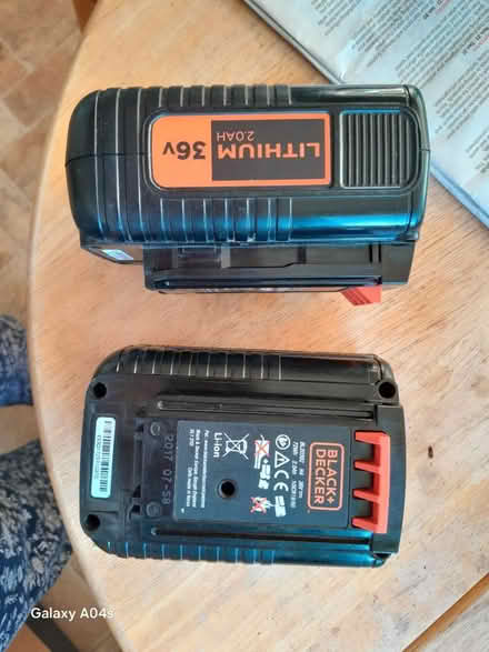 Photo of free Black&Decker 36V batteries (OX10 Cholsey) #1