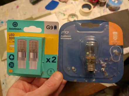 Photo of free tiny specialist lightbulbs (Harringay Ladder N8) #1