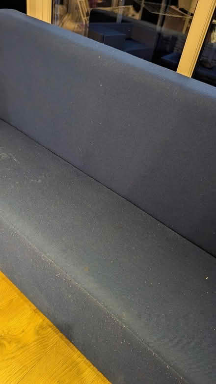 Photo of free Blue small sofa (WN8) #1