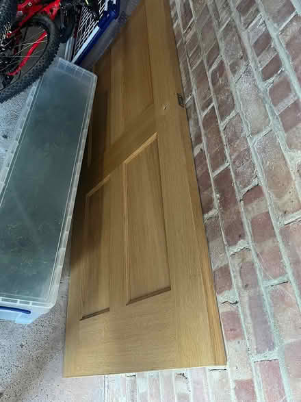 Photo of free Solid oak door (Reigate RH2) #1