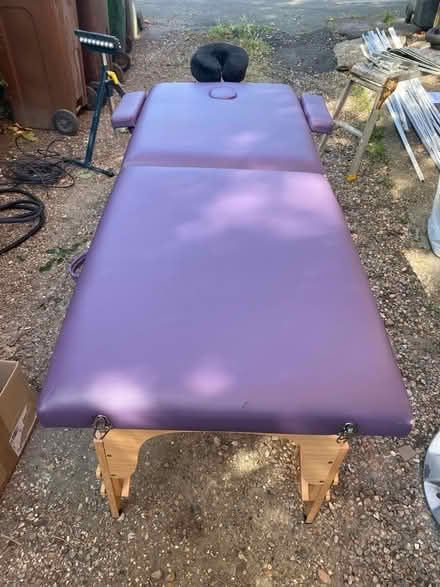 Photo of free Portable massage couch (Hailsham BN27) #1