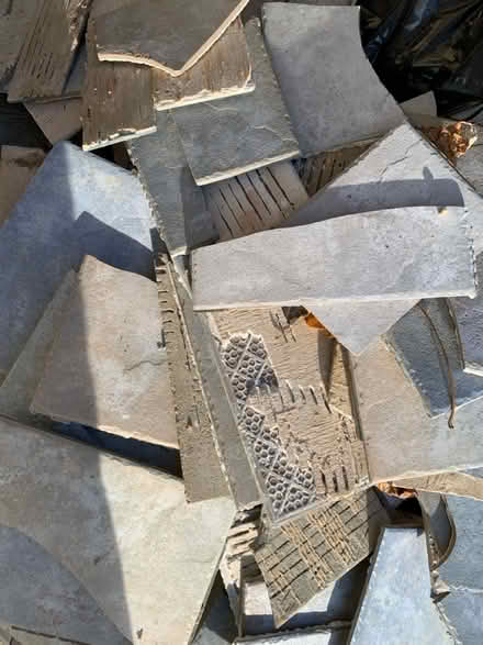 Photo of free Broken ceramic floor tile (Mahopac, NY) #1