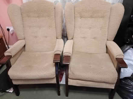 Photo of free 2 wooden arnchairs (St Mary Cray, BR5) #2