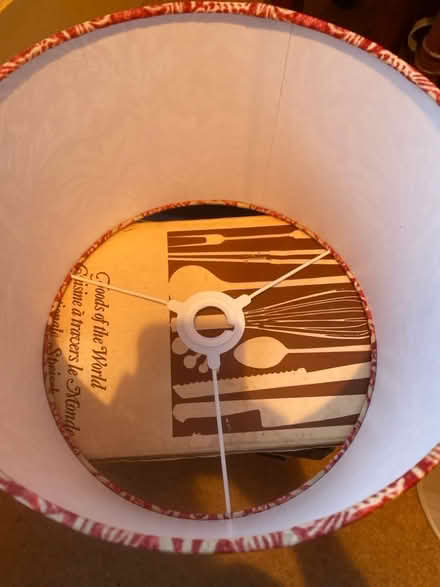 Photo of free William Morris print lampshade (Wormleighton CV47) #2