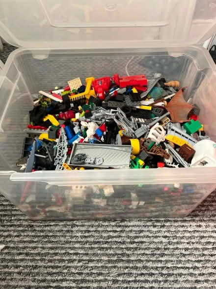 Photo of free Box full of random Lego pieces (Enfield N21) #1