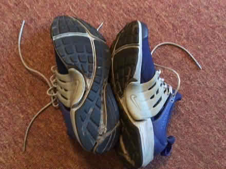 Photo of free Blue Nike trainers size 8 (Storrington) #3
