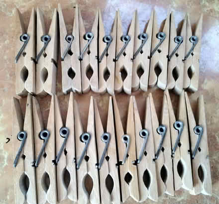 Photo of free Wooden clothes pegs (Gyle EH12) #1