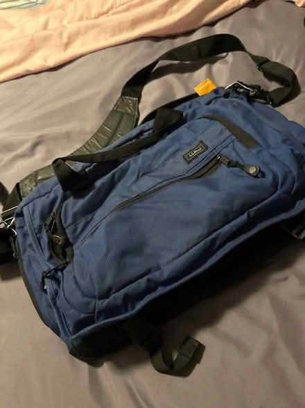 Photo of free Blue LL Bean over the shoulder bag (Wakefield) #1