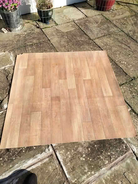 Photo of free Wood effect lino (Binegar, near church.) #2