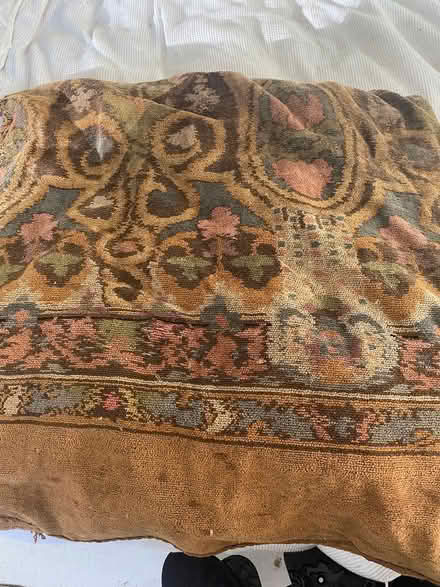 Photo of free Antique chenille curtains (Cashes Green, Stroud.) #1