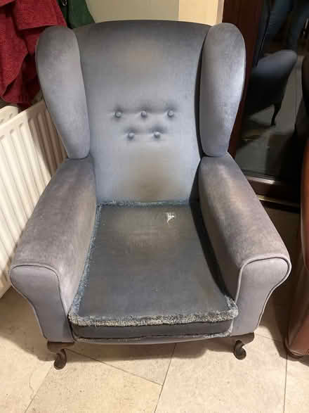 Photo of free Wing back chair (BB7, Mitton, clitheroe) #1