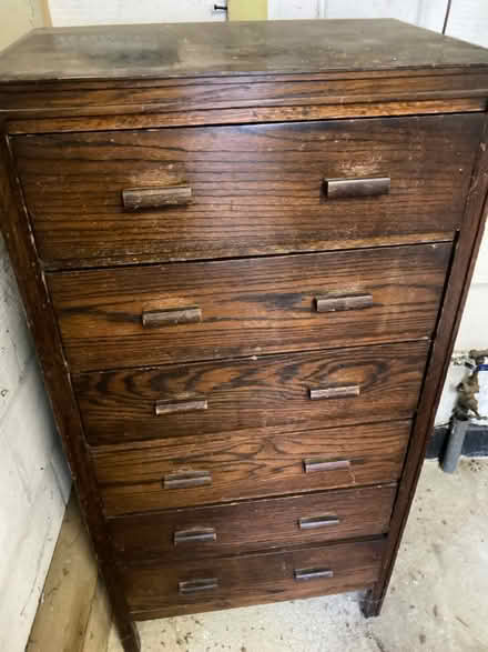 Photo of free 6 drawer chest of drawers (Selsey PO20) #1