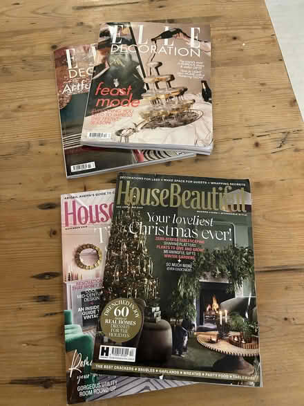 Photo of free House Beautiful / Elle Decoration - include Xmas 2025 (Norton LD8) #1