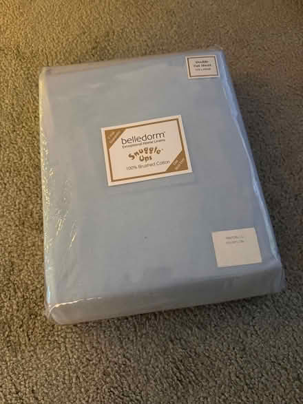 Photo of free Brushed cotton flat bedsheet (Horndean PO8) #1