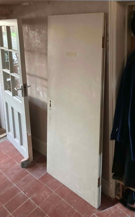 Photo of free PRESTEIGNE: Fire door 78" x 33" (Presteigne LD8) #1