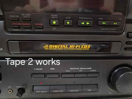 Photo of free aiwa stereo 3 CD Player NSX-350N (Elmhurst near Berens Park) #4