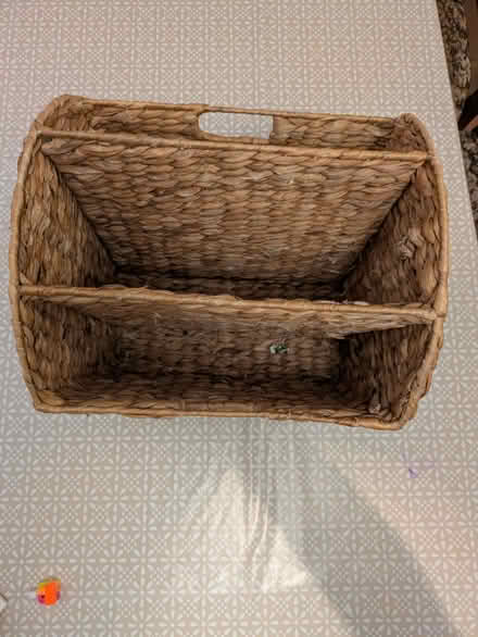 Photo of free Magazine or book holder (wicker) (Abbey Wood SE2) #2