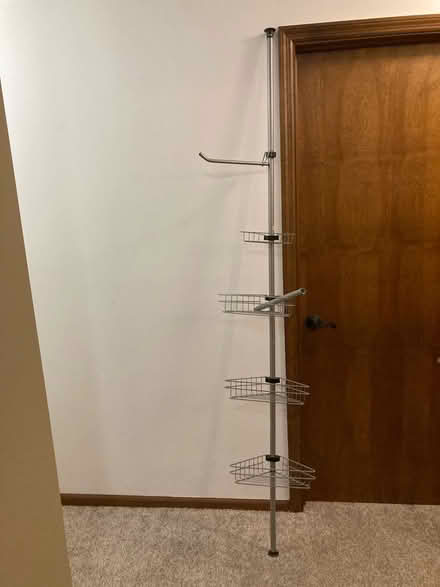 Photo of free Tension rod shower organizer (Very south worthington) #1