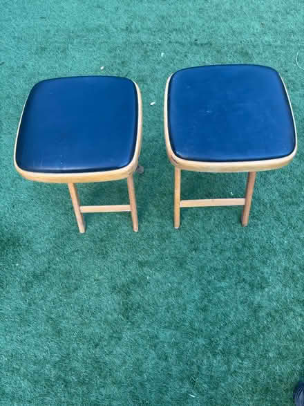 Photo of free Two fold up stools (horwich bolton BL6) #1