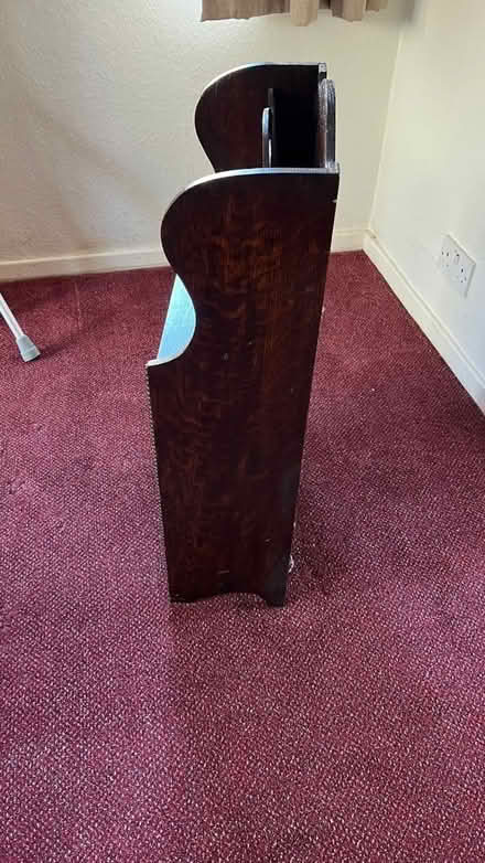 Photo of free Lovely dark wood book case (Cheswick Green B90) #2