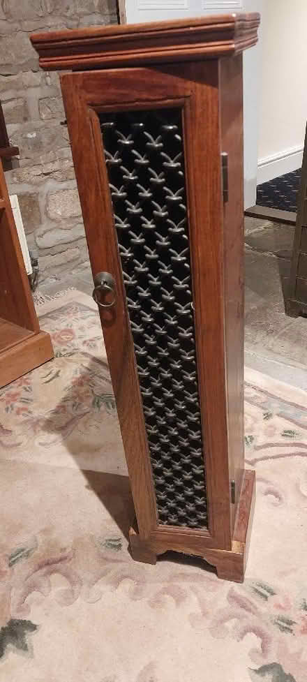 Photo of free Mahogany CD cabinet (Sagar Holme BB4) #1