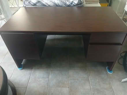 Photo of free brown desk 30" x 60" x 30" (East Alliston) #1