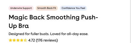 Photo of free Back smoothing, lifting, non wired NEW bra (Stanstead St Margarets SG12) #1