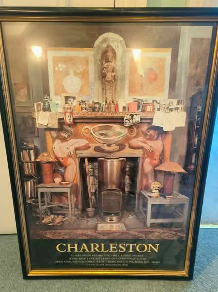 Photo of free Framed poster, Bloomsbury Group hse (Acton Vale W3) #1