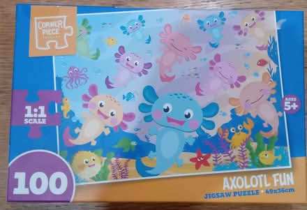 Photo of free 100 piece Axolotl Jigsaw (Woosehill RG41) #1