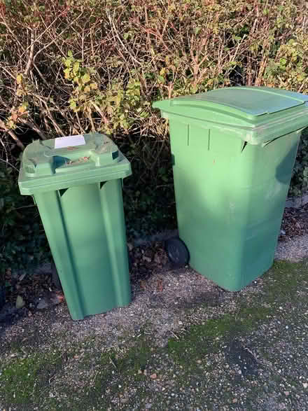 Photo of free Small wheelie bin (half size) (West Molesey.) #1
