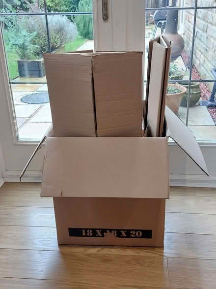 Photo of free Cardboard boxes (Hampsthwaite HG3) #1