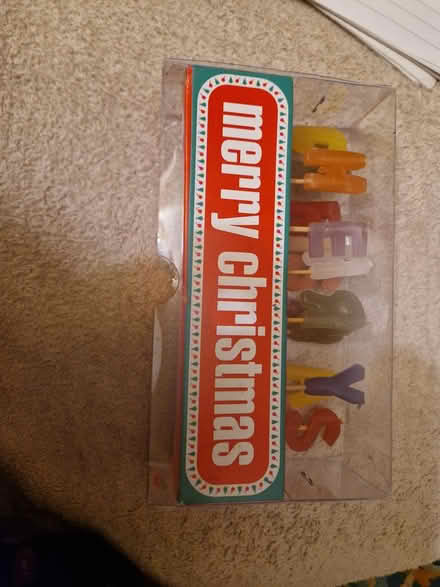 Photo of free Merth Christmas candles (Juniper Green, EH14) #1