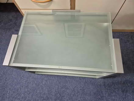 Photo of free Glass and metal TV stand (DE72 3BT) #4